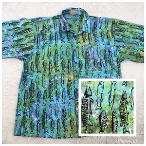 Authentic Article Tropical Fish Casual Shirt